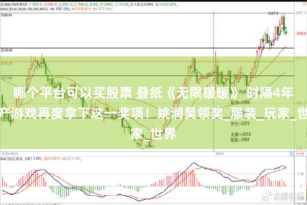 哪个平台可以买股票 叠纸《无限暖暖》 时隔4年国产游戏再度拿下这一奖项！姚润昊领奖_服装_玩家_世界