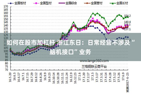 如何在股市加杠杆 浙江东日：日常经营不涉及“脑机接口”业务